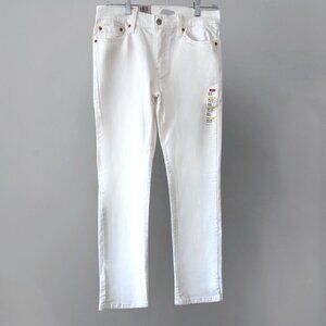 Levi's 511 Slim Fit Jeans Cream "Why So Frosty" Size 29x30 New With Tags